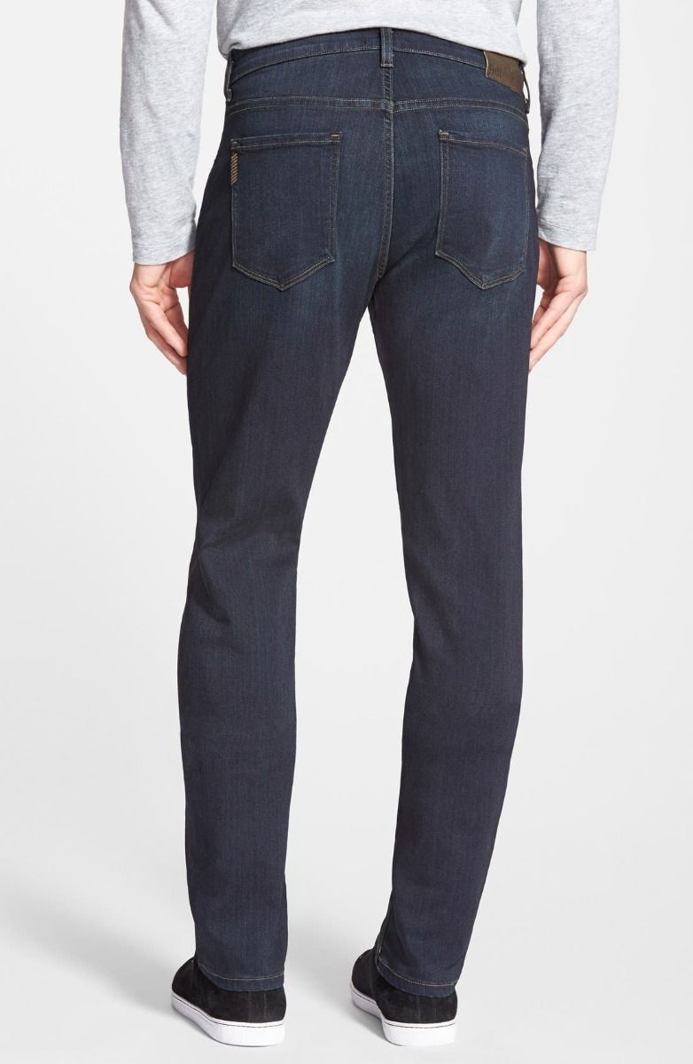 Dark Blue Non Stretch Custom Jeans for Men