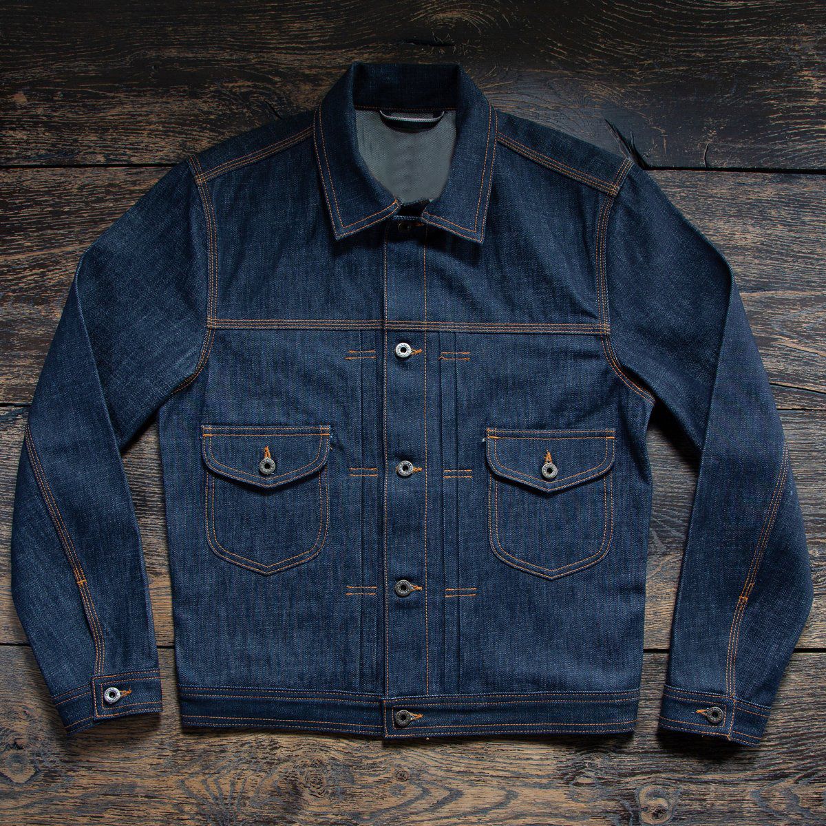 RAW Selvedge Signature Denim Jacket for Men & Women(Limited Quantity Premium Denim)