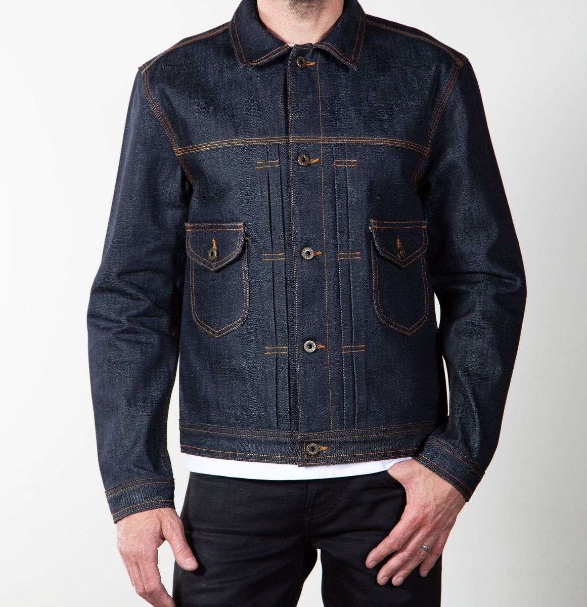 RAW Selvedge Signature Denim Jacket for Men & Women(Limited Quantity Premium Denim)