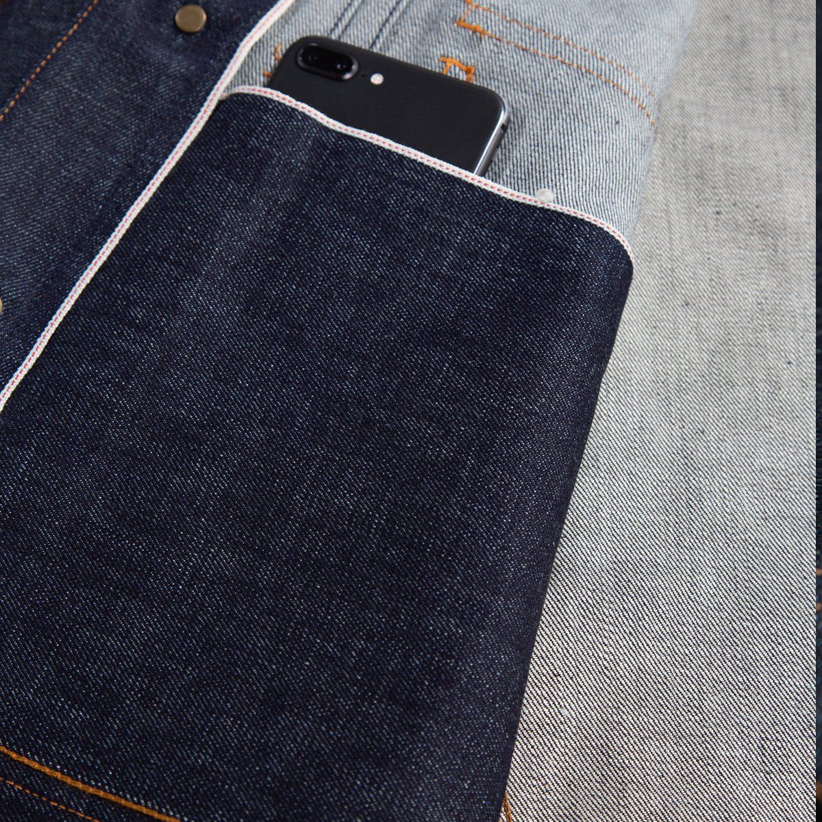 RAW Selvedge Signature Denim Jacket for Men & Women(Limited Quantity Premium Denim)