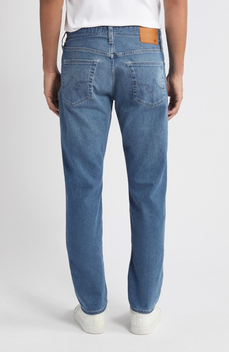 Vintage Sky Blue Non Stretch Custom Jeans for Men